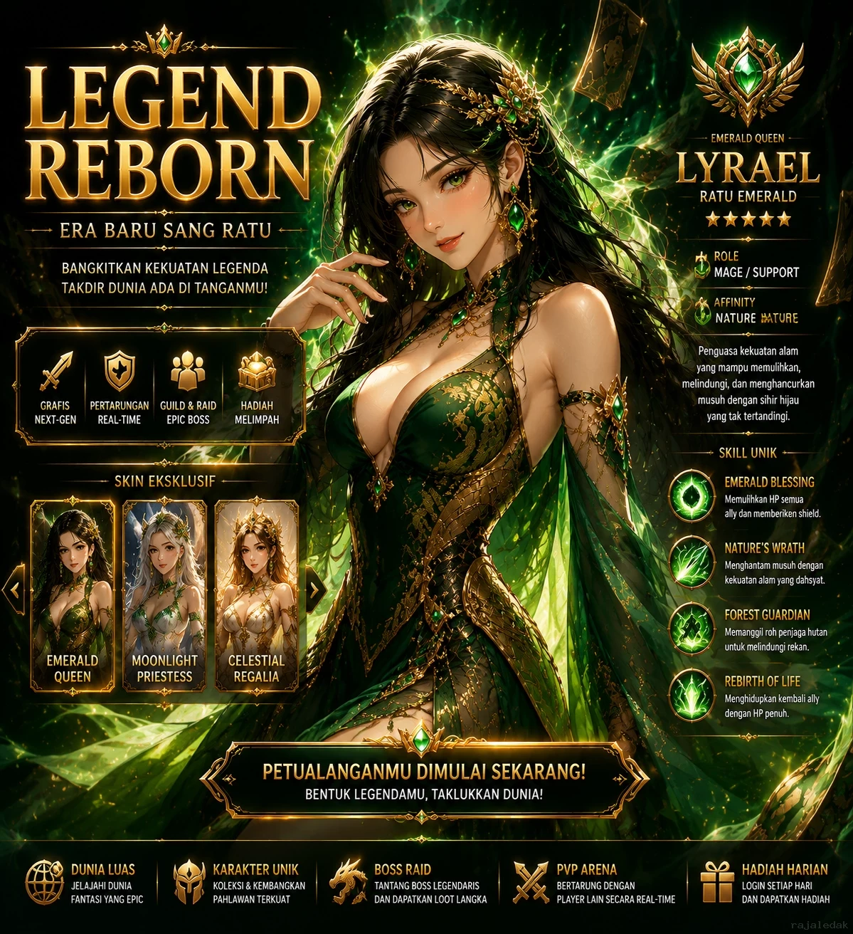 rajaledak Tangkapan Layar - APK Resmi